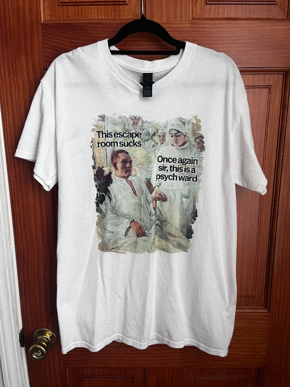 NWOT Funny mental health / psychiatry tshirt